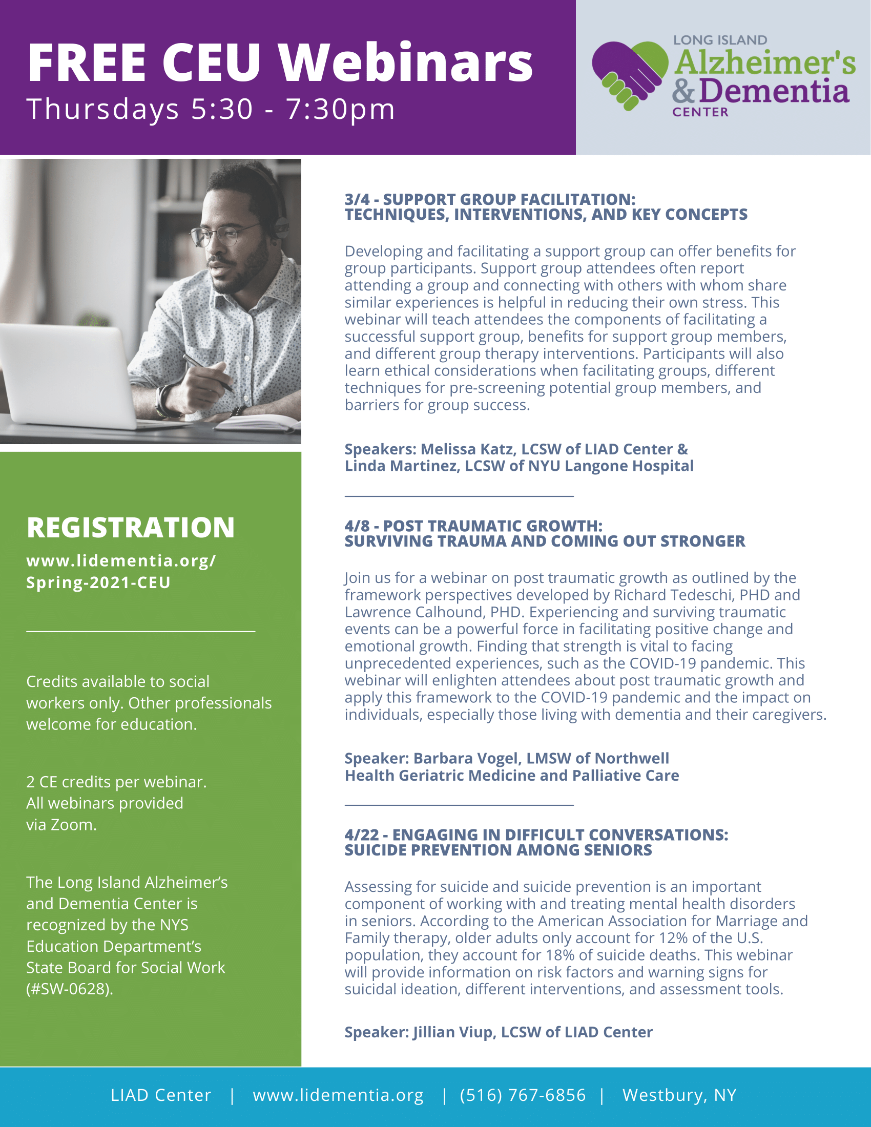 Spring 2021 CEU FLYER